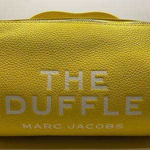 Marc Jacobs The Duffle, Yellow Leather Handbag.